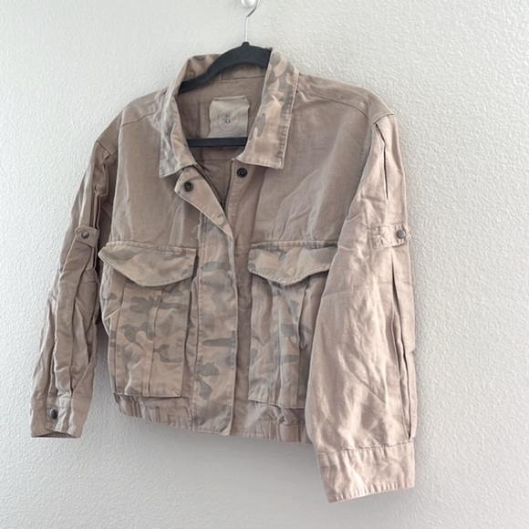 Anthropologie Hei Hei cropped linen jacket sz XS - Picture 12 of 12